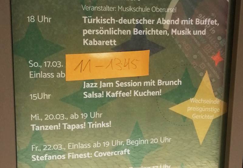 JazzClub-Session Oberursel